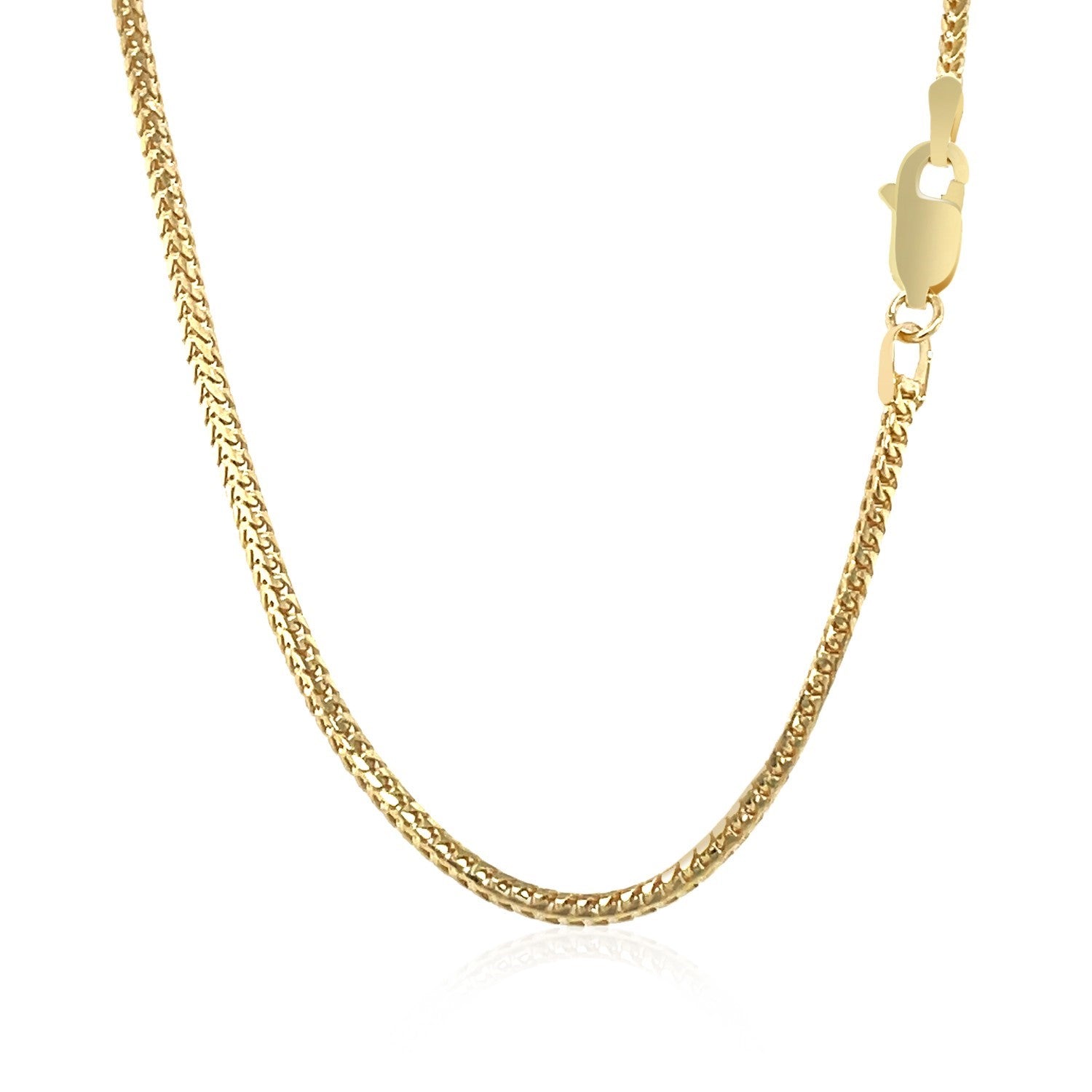 18k Yellow Gold Franco Chain (1.60 mm)